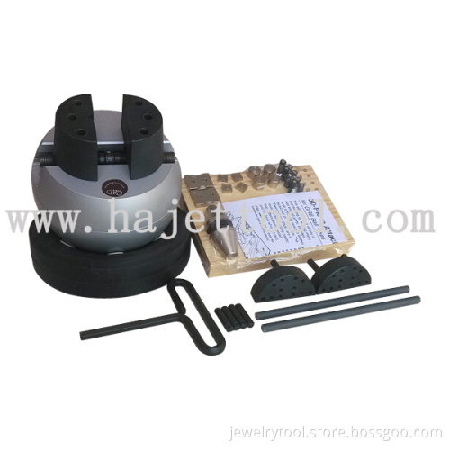 Hot Sale Standard Engraving Block Ball Vise GRS Engraving Block with 30 PCS Attachment Set